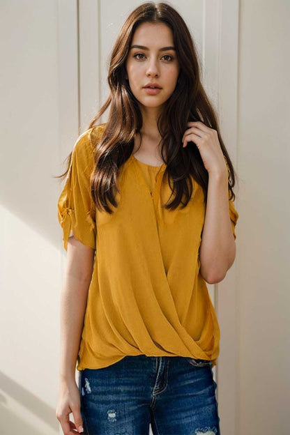 women s blouses loose solid belted long sleeve blouse 110724