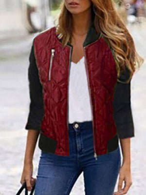 Unique Zipper Statement Jacket