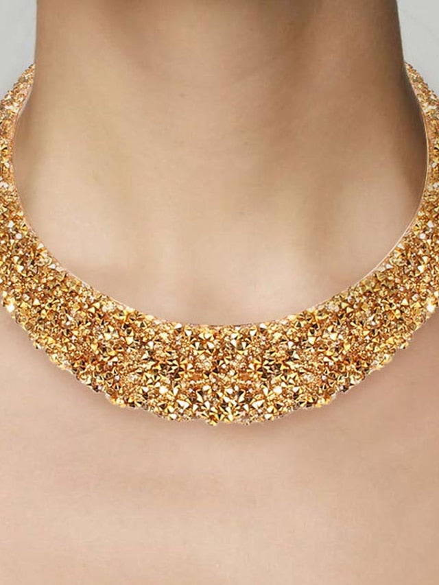Women's necklace Chic & Modern Party Pure Color Jewelry Sets - LuckyFash™