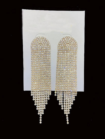 Women's Earrings Chic & Modern Party Pure Color Earring - LuckyFash™
