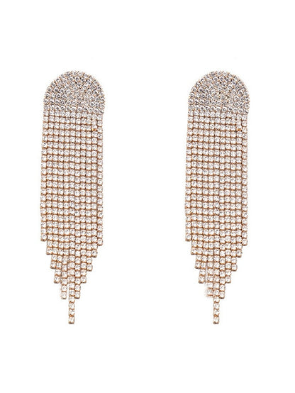 Women's Earrings Chic & Modern Party Pure Color Earring - LuckyFash™