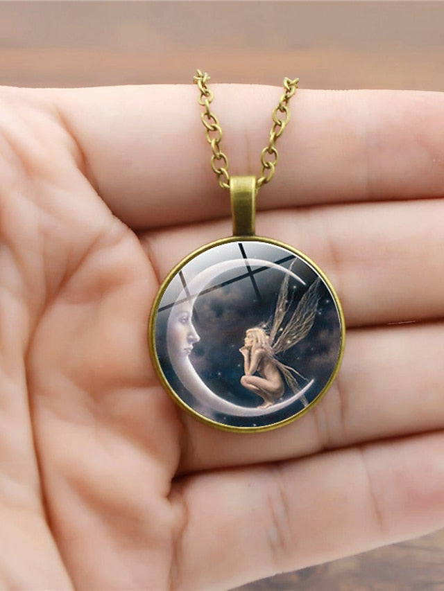 Women's necklace Fashion Street Moon Necklaces - LuckyFash™