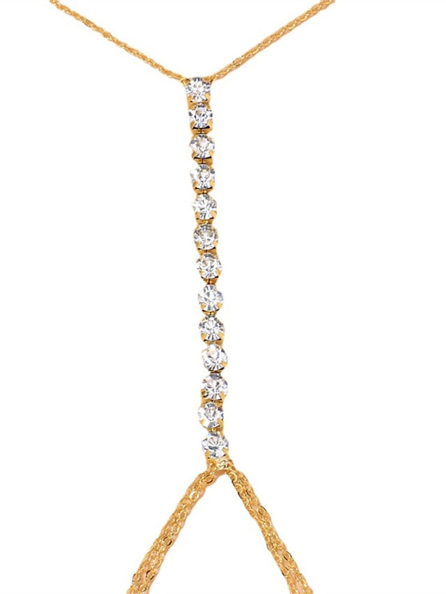 Women's body chain Fashion Street Pure Color Necklaces - LuckyFash™