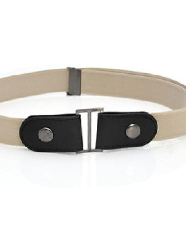 lazy belt unisex all-match elastic jeans seamless invisible belt - LuckyFash™