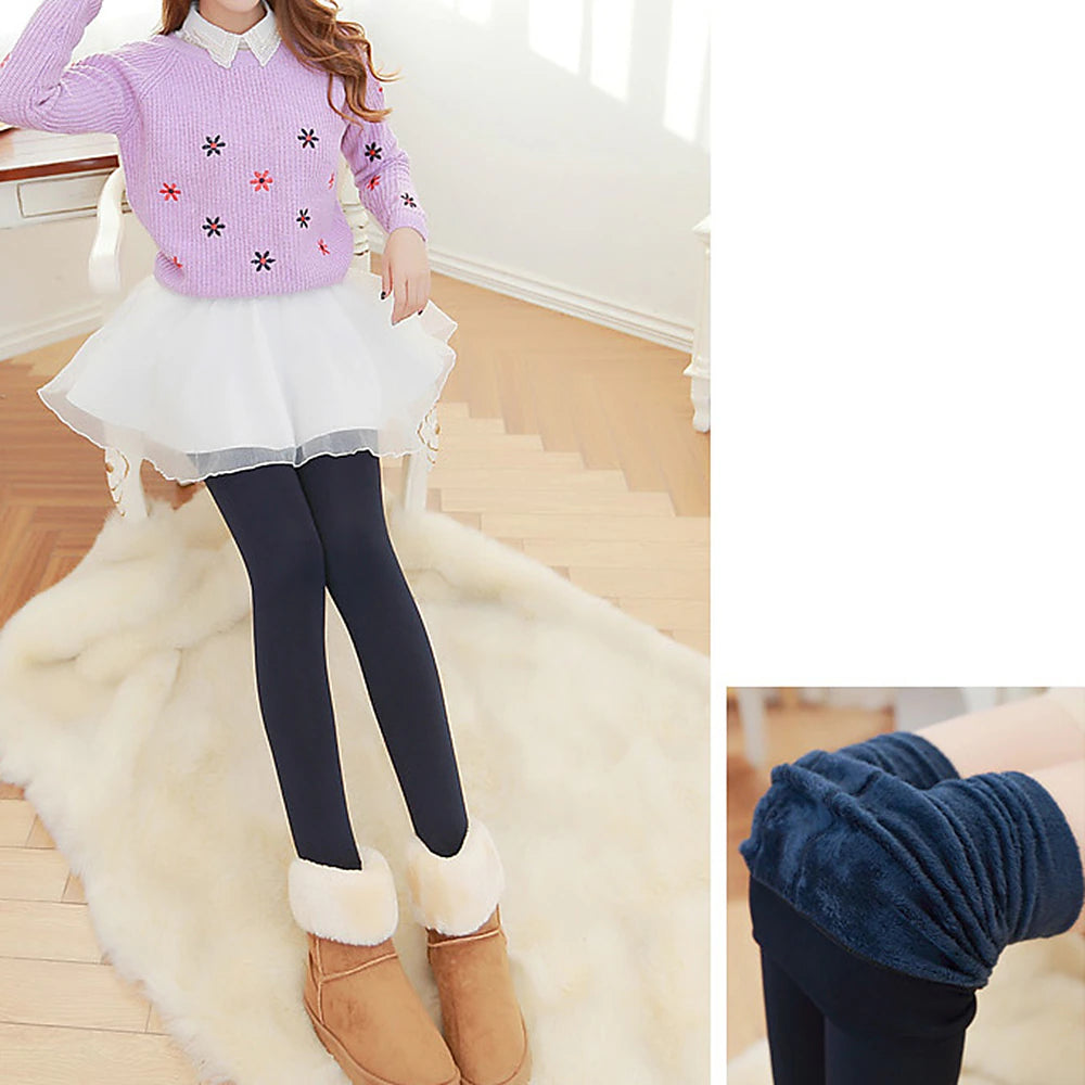 Women's Fleece Pants Normal Fleece Plain Black Red Fashion Mid Waist Full Length Daily Fall & Winter