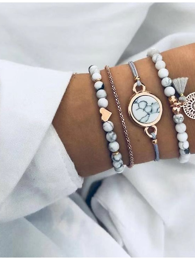 Women's Bracelets Artistic Party Geometry Bracelets & Bangles / Green / Fall / Winter / Spring / Summer - LuckyFash™