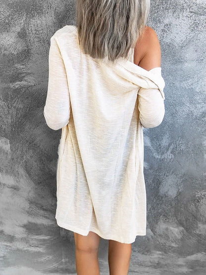 Women's Cardigan Button Solid Long sleeve Cardigan - LuckyFash™