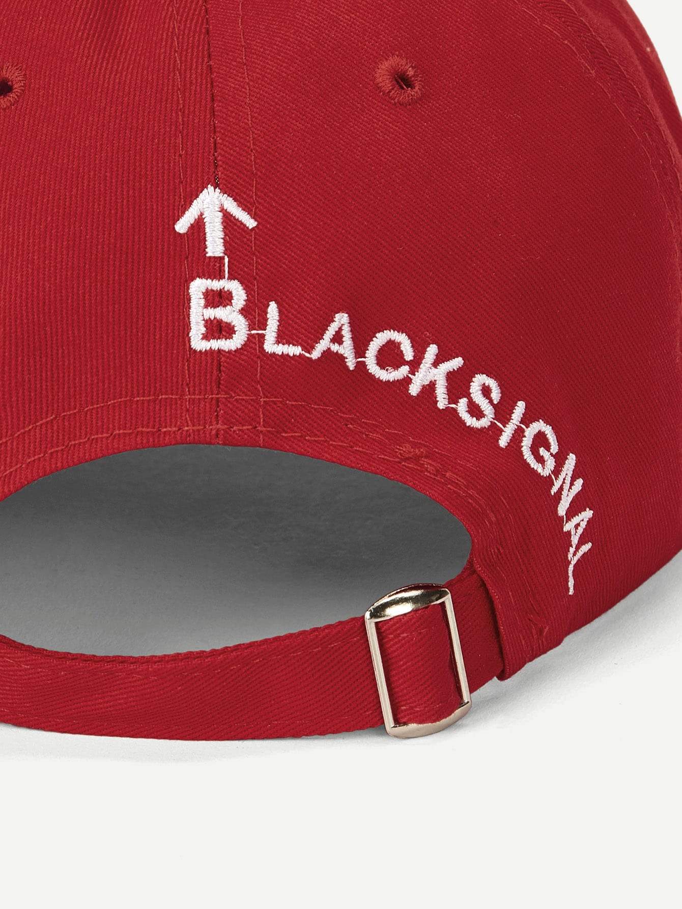Women Letter Embroidery Burgundy Baseball Cap - LuckyFash™