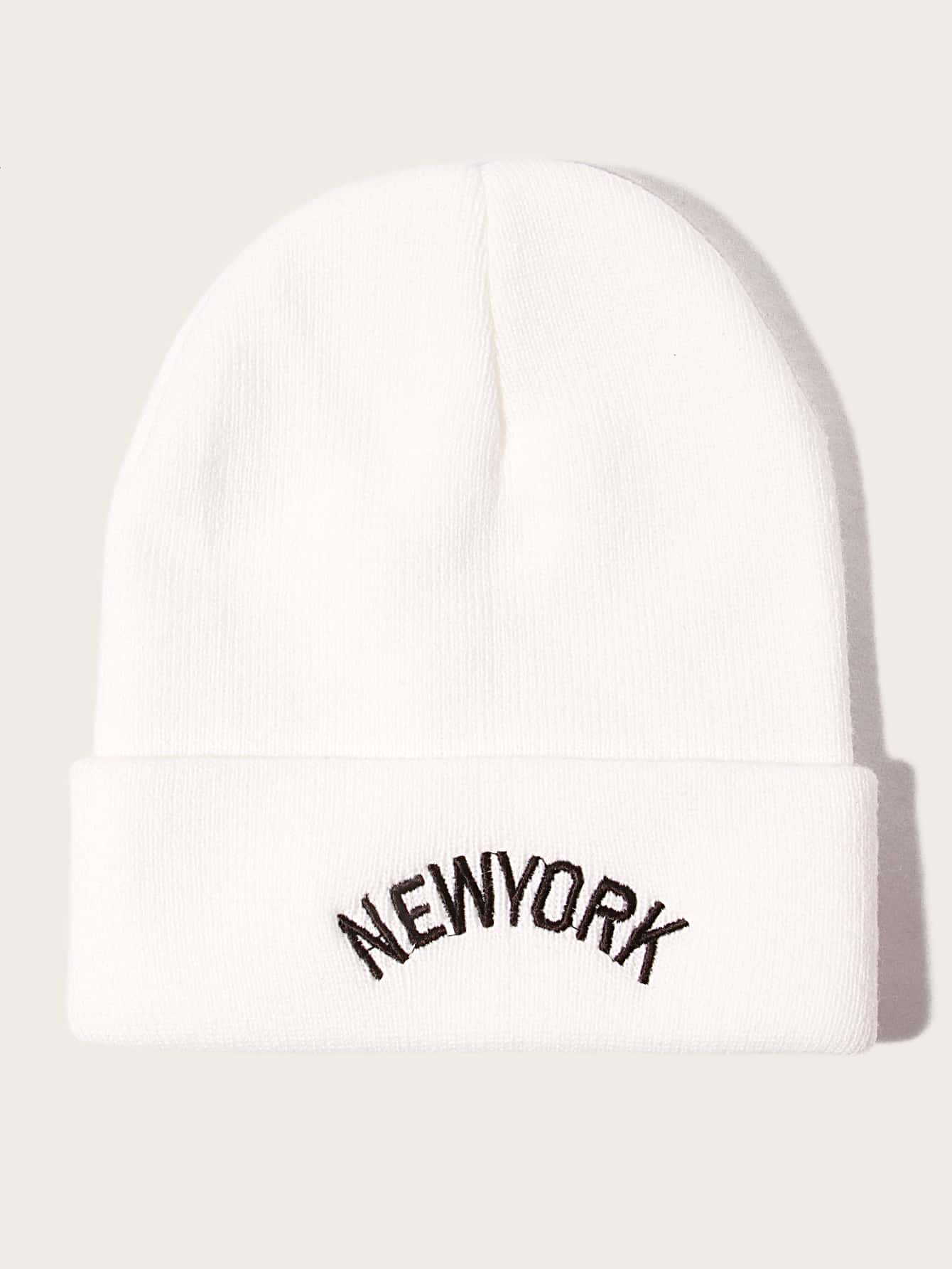 2pcs Women Letter Embroidery Beanie - LuckyFash™