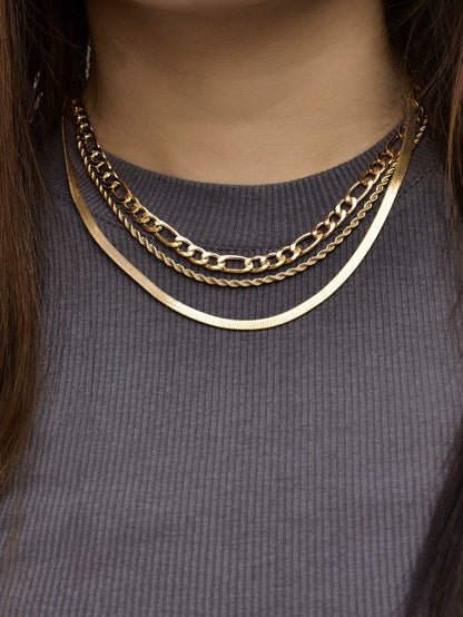 3pcs Metal Chain Necklace - LuckyFash™