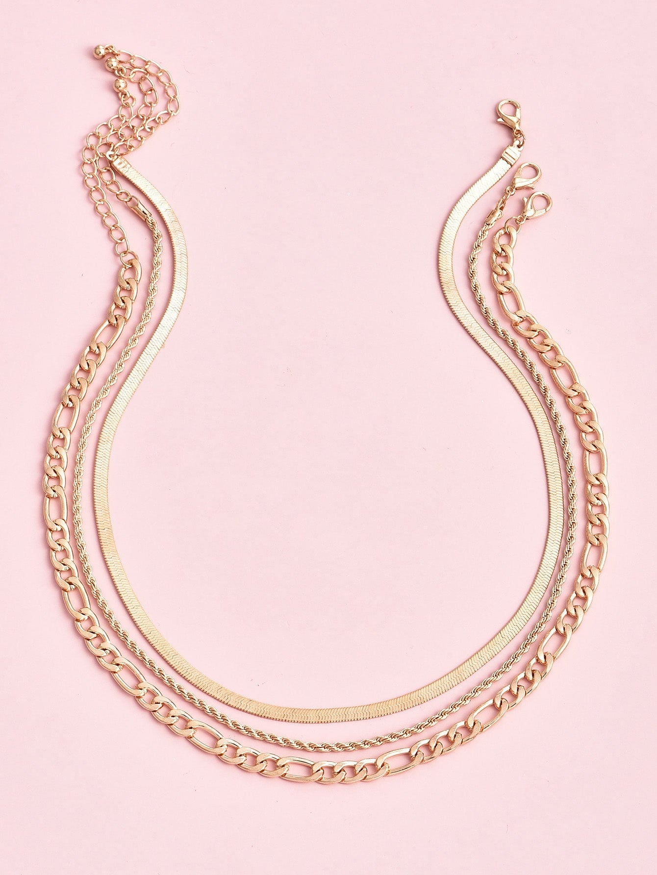 3pcs Metal Chain Necklace - LuckyFash™