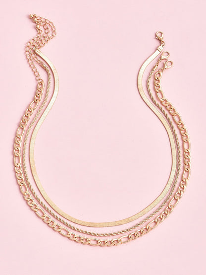 3pcs Metal Chain Necklace - LuckyFash™