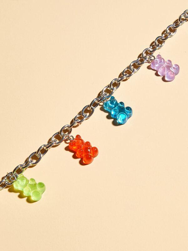 1pc Bear Charm Necklace - LuckyFash™