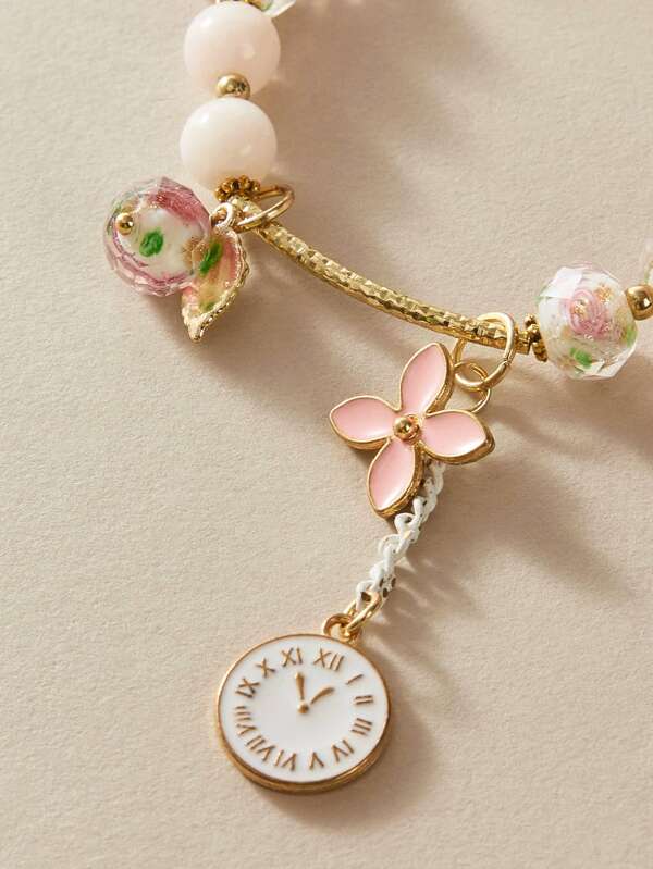 1pc Flower Charm Beaded Bracelet - LuckyFash™