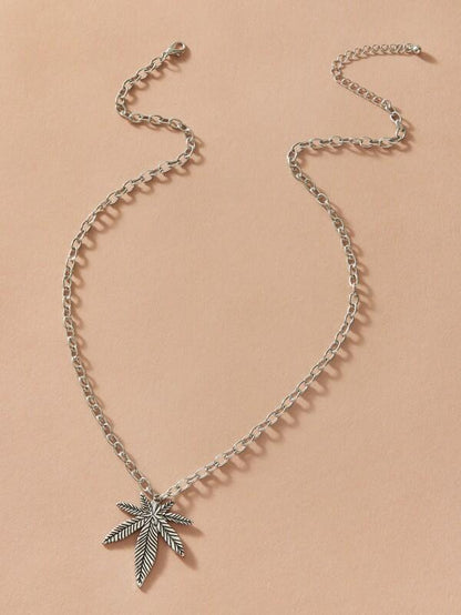 1pc Maple Leaf Charm Necklace - LuckyFash™