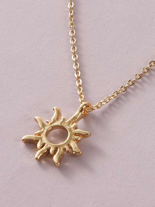 1pc Sun Charm Necklace - LuckyFash™