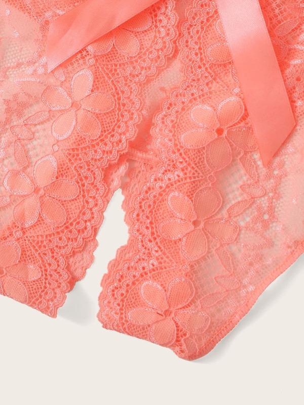 2pack Floral Lace Scallop Trim Panty Set - LuckyFash™