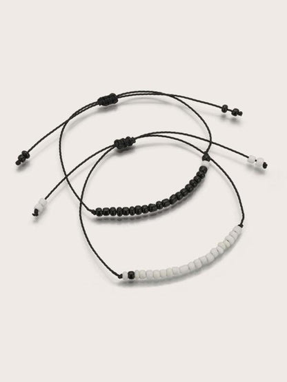 2pcs Friendship Beaded String Bracelet - LuckyFash™