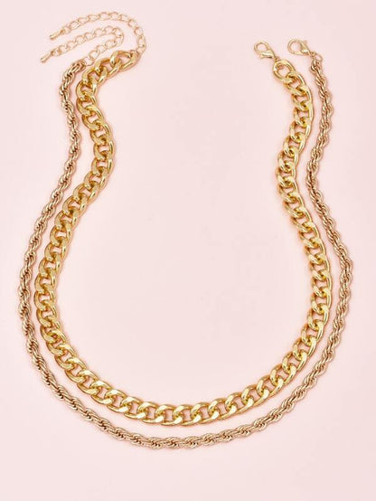 2pcs Simple Chain Necklace - LuckyFash™