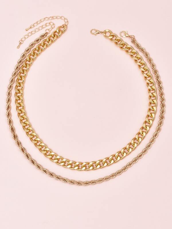 2pcs Simple Chain Necklace - LuckyFash™