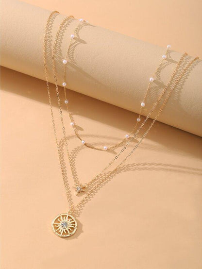 3pcs Sun Charm Necklace - LuckyFash™