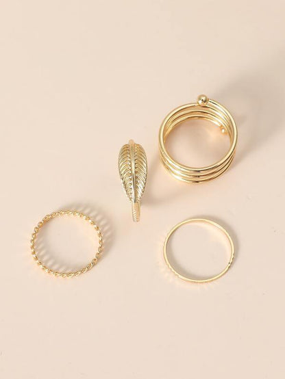 4pcs Minimalist Ring - LuckyFash™