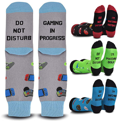 Women Letter Printed Cotton Socks - LuckyFash™