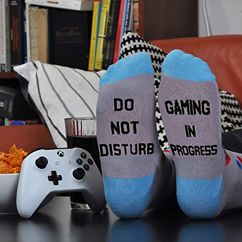 Women Letter Printed Cotton Socks - LuckyFash™