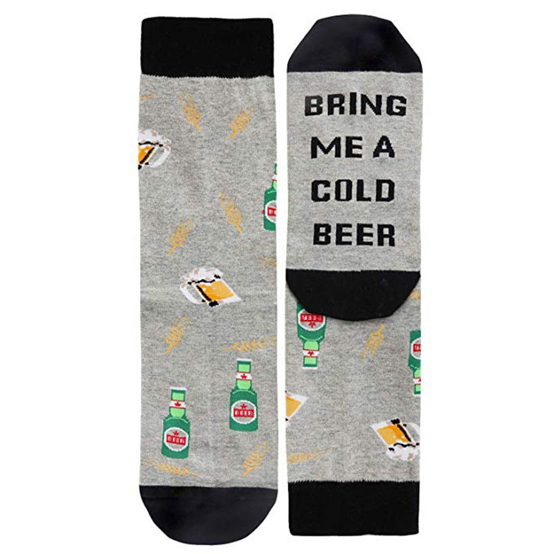 Women Warm Printed Cotton Socks - LuckyFash™