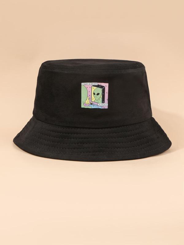 Alien Pattern Bucket Hat - LuckyFash™