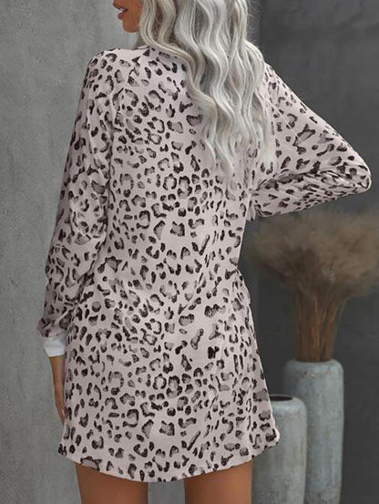 All Over Print Raglan Sleeve Sweatshirt Dress - LuckyFash™