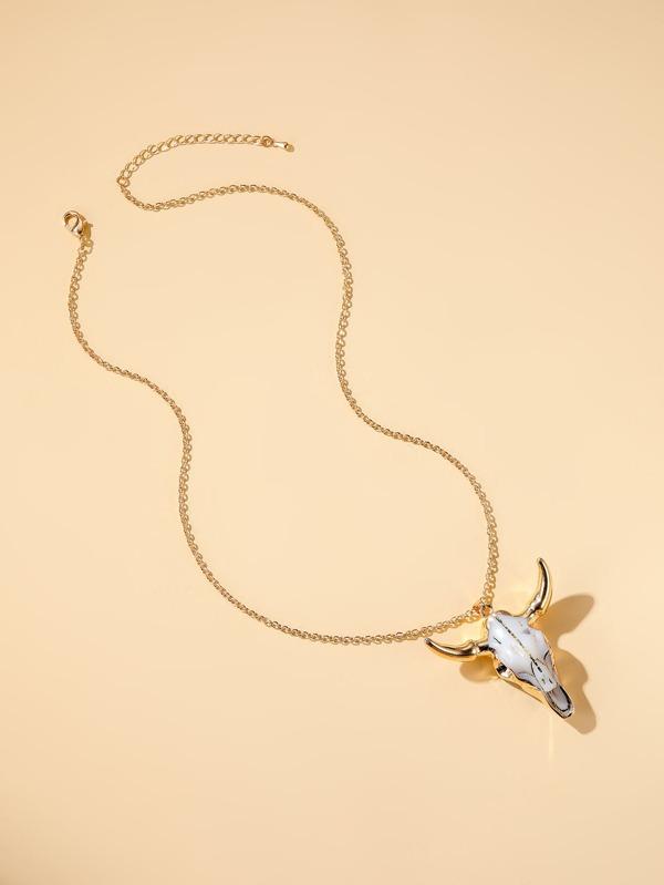 Animal Head Charm Necklace - LuckyFash™