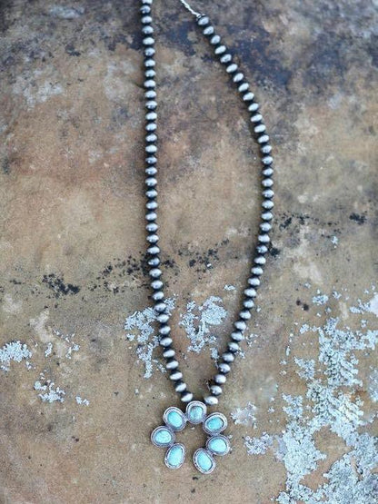 Authentic Turquoise Stone - River Roll Necklace - LuckyFash™