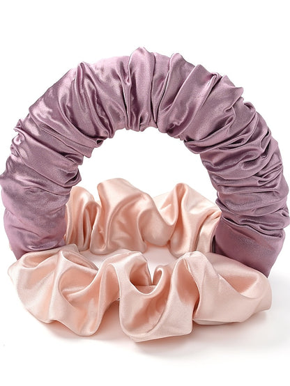 1PC Hair Ties Scrunchie For Daily Holiday Classic Fabric 1 2 3 for Women - LuckyFash™