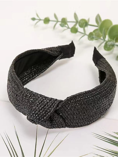 1PC Headbands Weaved Grass Nature Summer Headband For Daily Holiday for Women - LuckyFash™