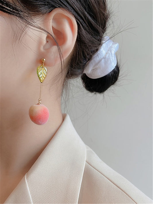 1 Pair Drop Earrings For Women's Wedding Gift Date Alloy Drop Fruit - LuckyFash™