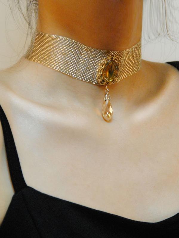 Crystal Charm Choker - LuckyFash™