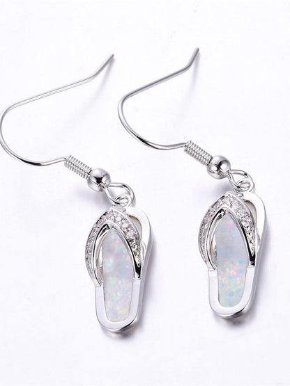 Earrings - Crystal Flip Flop Earring - MsDressly