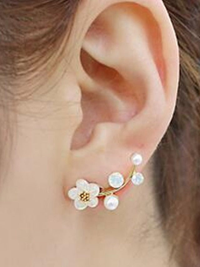 1 Pair Stud Earrings For Women's Daily Date Alloy Classic Fashion - LuckyFash™