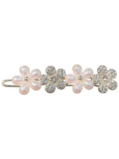 1PC Girls' Hair Clip For Party Evening Birthday Glitter Imitation Pearl Rhinestone Alloy - LuckyFash™