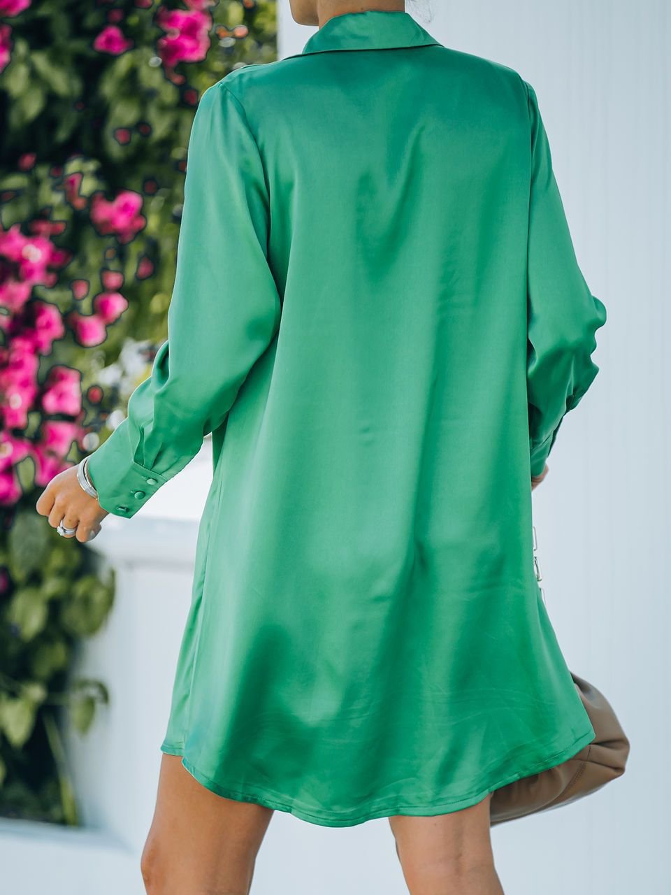 Fashion V-neck Long Sleeve Dress - LuckyFash™