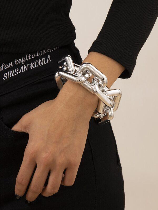 Geo Link Chain Bracelet - LuckyFash™