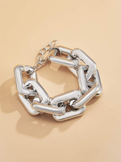 Geo Link Chain Bracelet - LuckyFash™