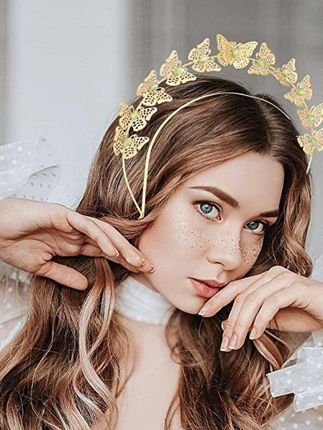 1PC Women's Hair Combs Headband For Wedding Party Evening Pave Alloy 1 2 3 - LuckyFash™