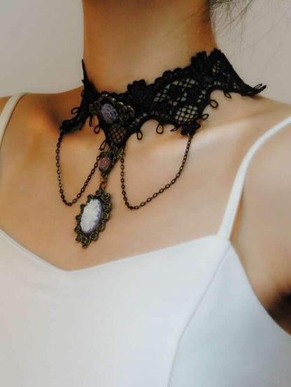 Halloween Lace Choker - LuckyFash™