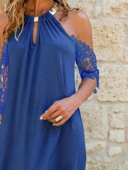 Halter Strapless Irregular Short Dress - LuckyFash™