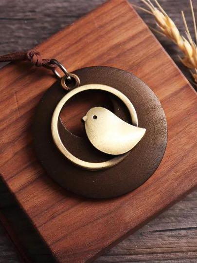 Handmade Bird Sweater Vintage Necklace - LuckyFash™