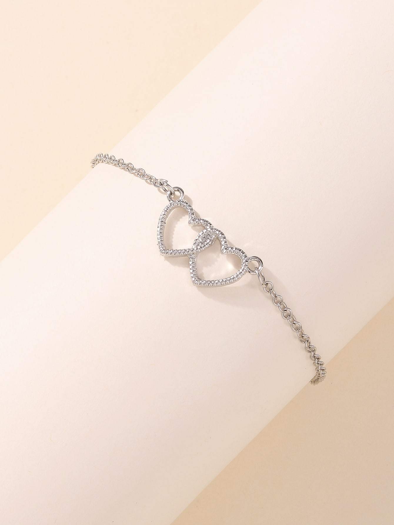 Heart Decor Chain Bracelet - LuckyFash™