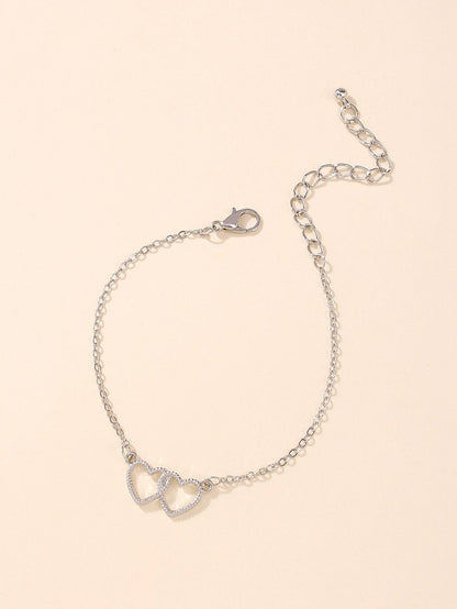 Heart Decor Chain Bracelet - LuckyFash™