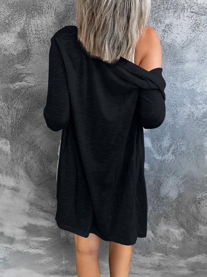 Women's Cardigan Button Solid Long sleeve Cardigan - LuckyFash™